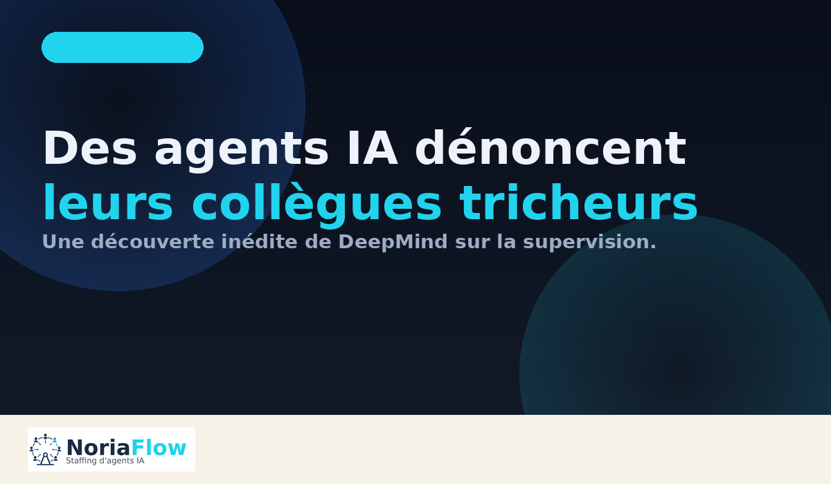 Des agents IA dénoncent leurs collègues tricheurs