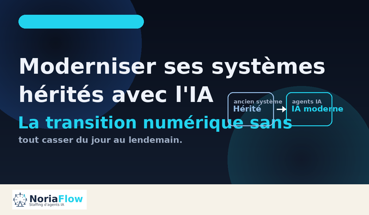 Moderniser ses systèmes hérités avec l’IA